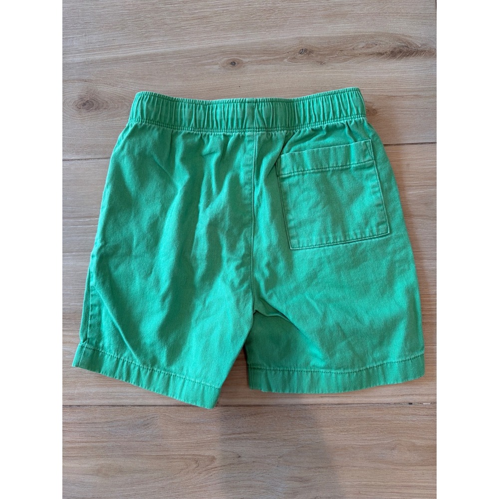 Crewcuts J Crew Boys Green Pull On Chino Shorts Size 8 Cotton - Picture 3 of 3